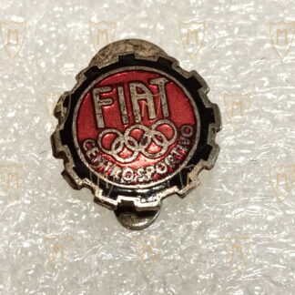Raro Distintivo Gruppo Sport Olimpici Fiat