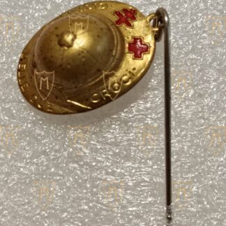 Spilla Giornata 2 Croci “Casco Coloniale” Lotta Antitubercolosi