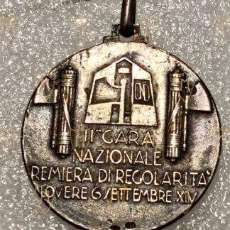 Medaglia 2° gara Remi OND Argento 800