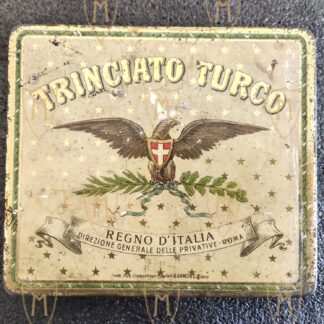 Scatola in Latta Tabacco "Trinciato Turco"