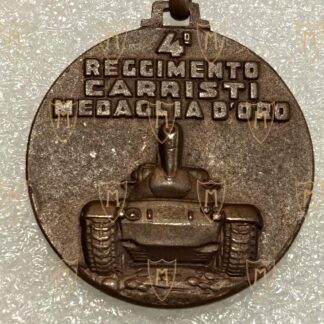 Medaglia 4º Reggimento Carristi