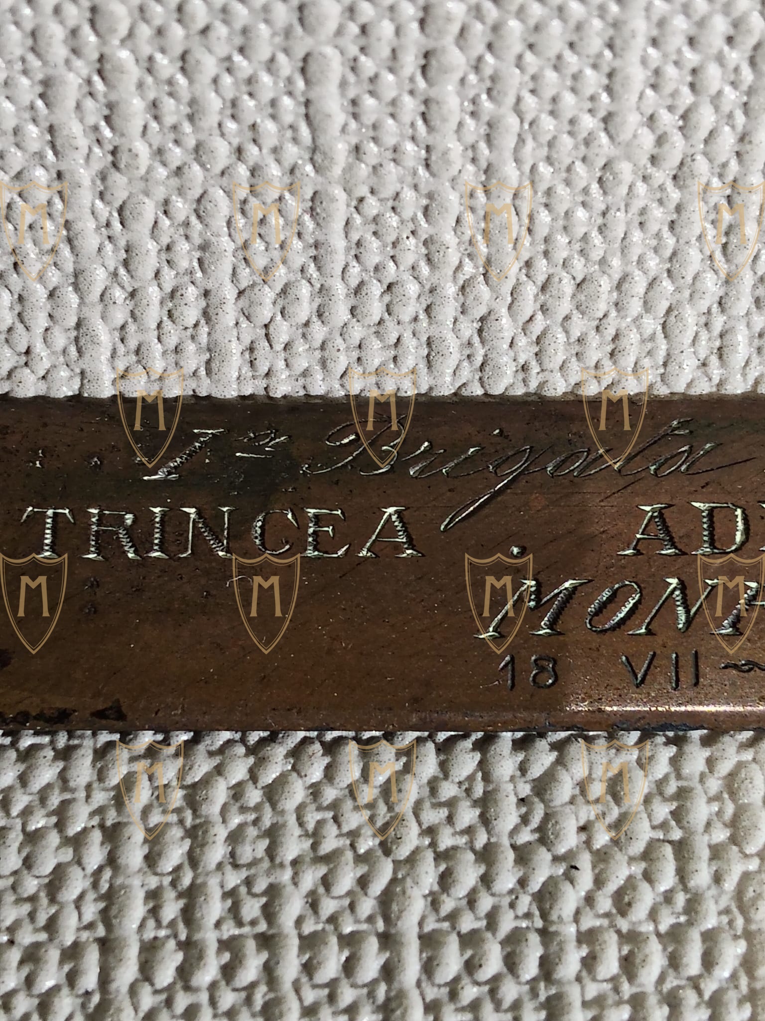 Tagliacarte Storico Trench Art – Trincea Adria Mandria, Monfalcone (1916) - immagine 3