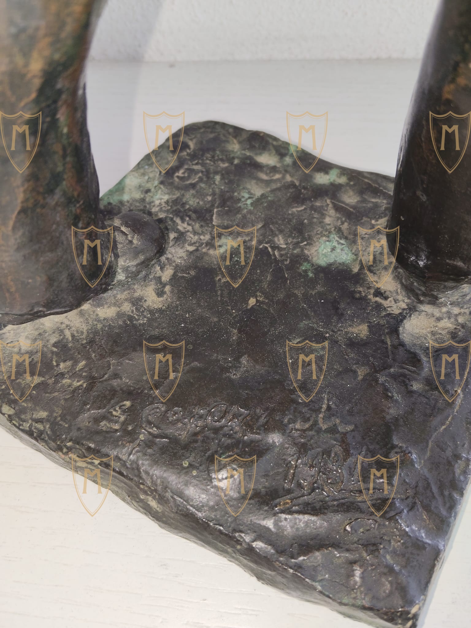 Scultura in Bronzo Mussolini "Battaglia del Grano" - Janne Cavezzoni 1931 - immagine 11