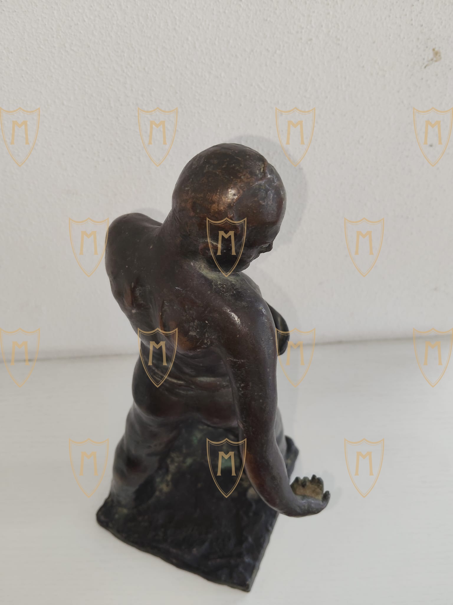Scultura in Bronzo Mussolini "Battaglia del Grano" - Janne Cavezzoni 1931 - immagine 12