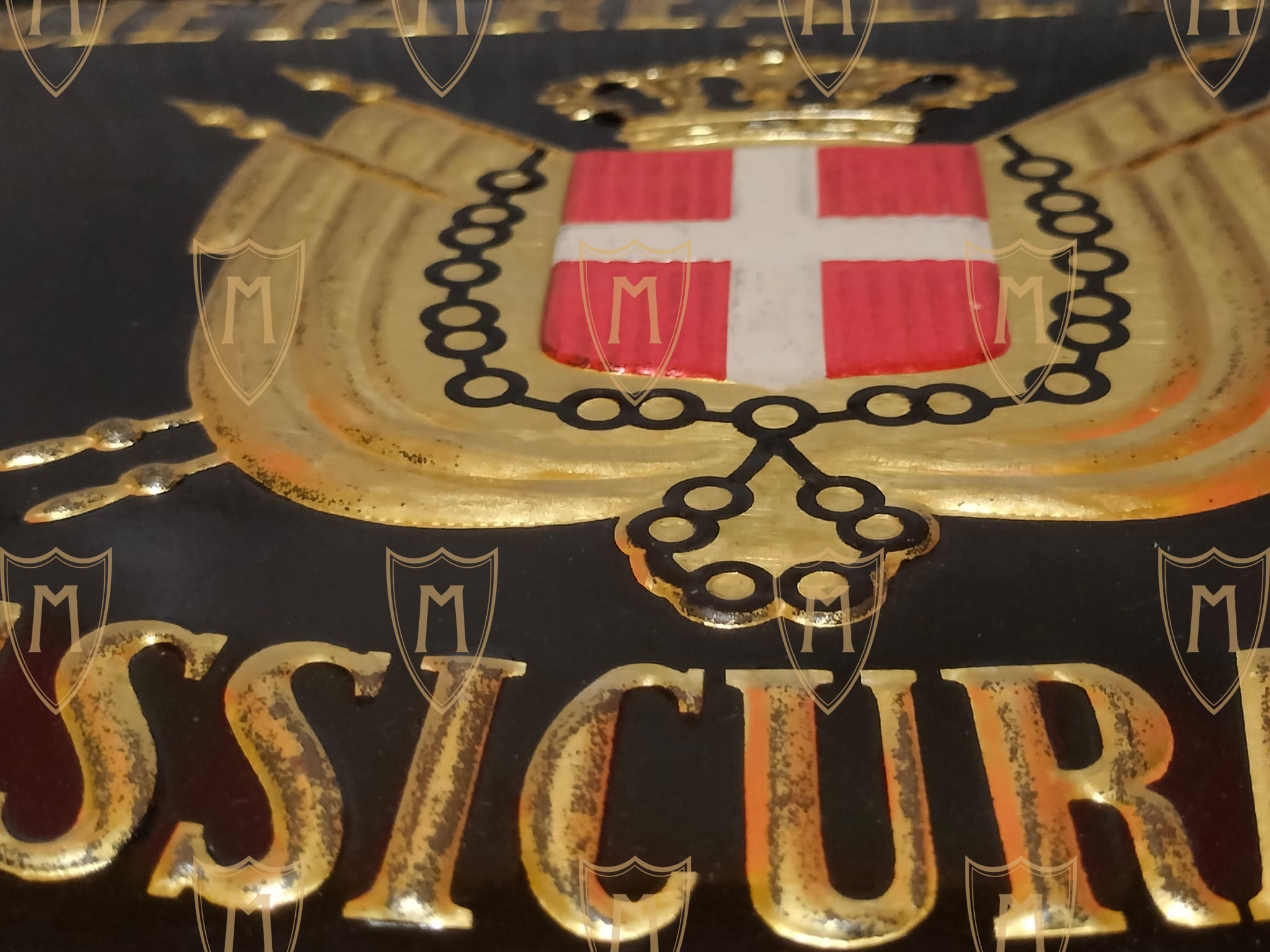 Placca Societa Reale Mutua Assicurazioni 1800 - immagine 6