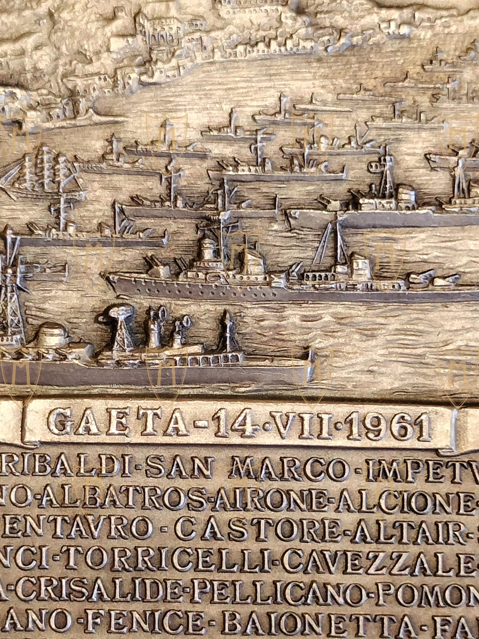 Medaglia Centenario Marina Militare - Napoli - immagine 3