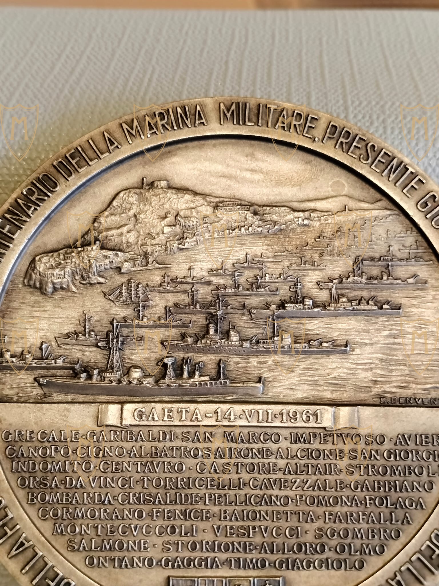 Medaglia Centenario Marina Militare - Napoli - immagine 7