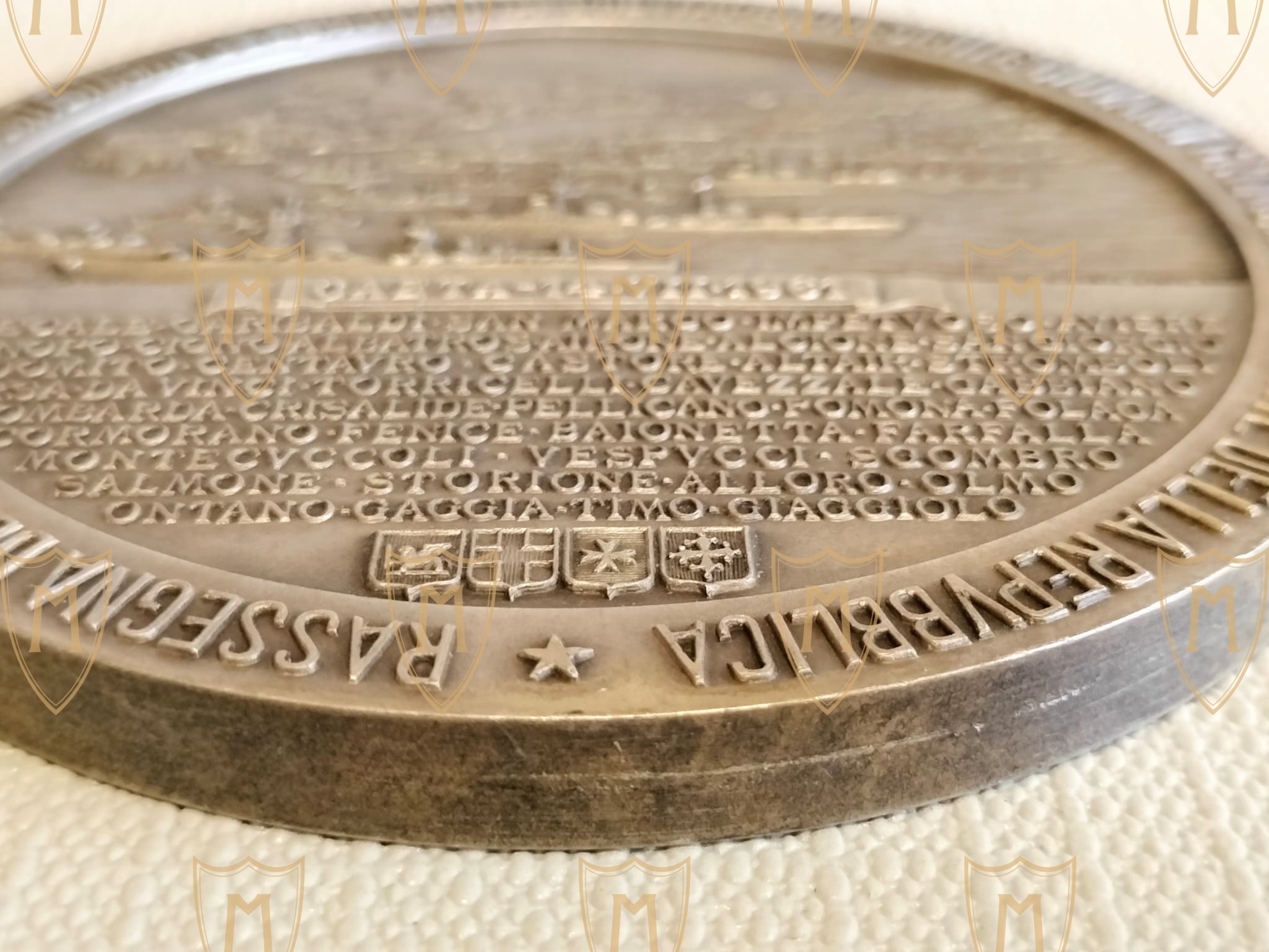 Medaglia Centenario Marina Militare - Napoli - immagine 5
