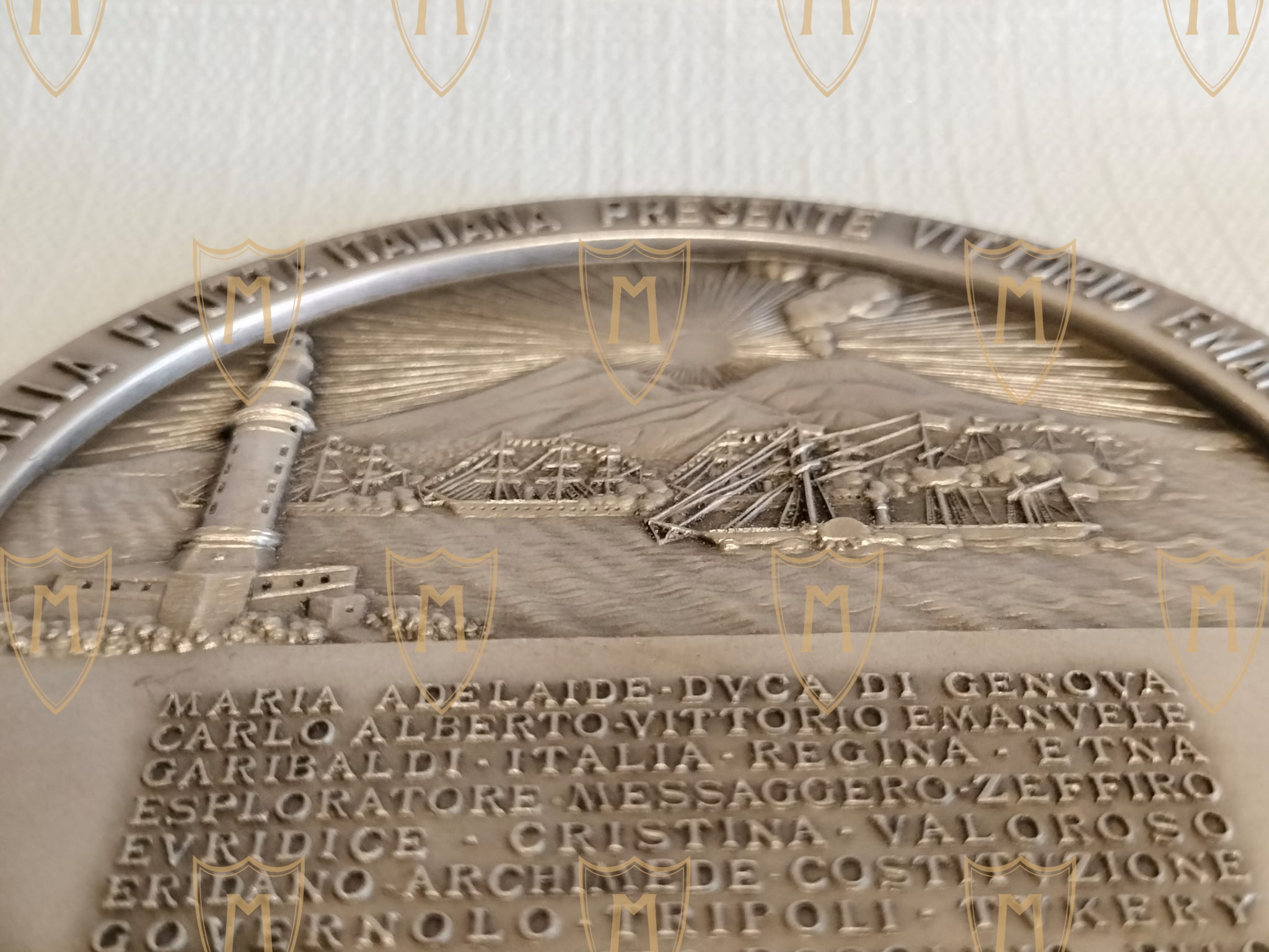 Medaglia Centenario Marina Militare - Napoli - immagine 11