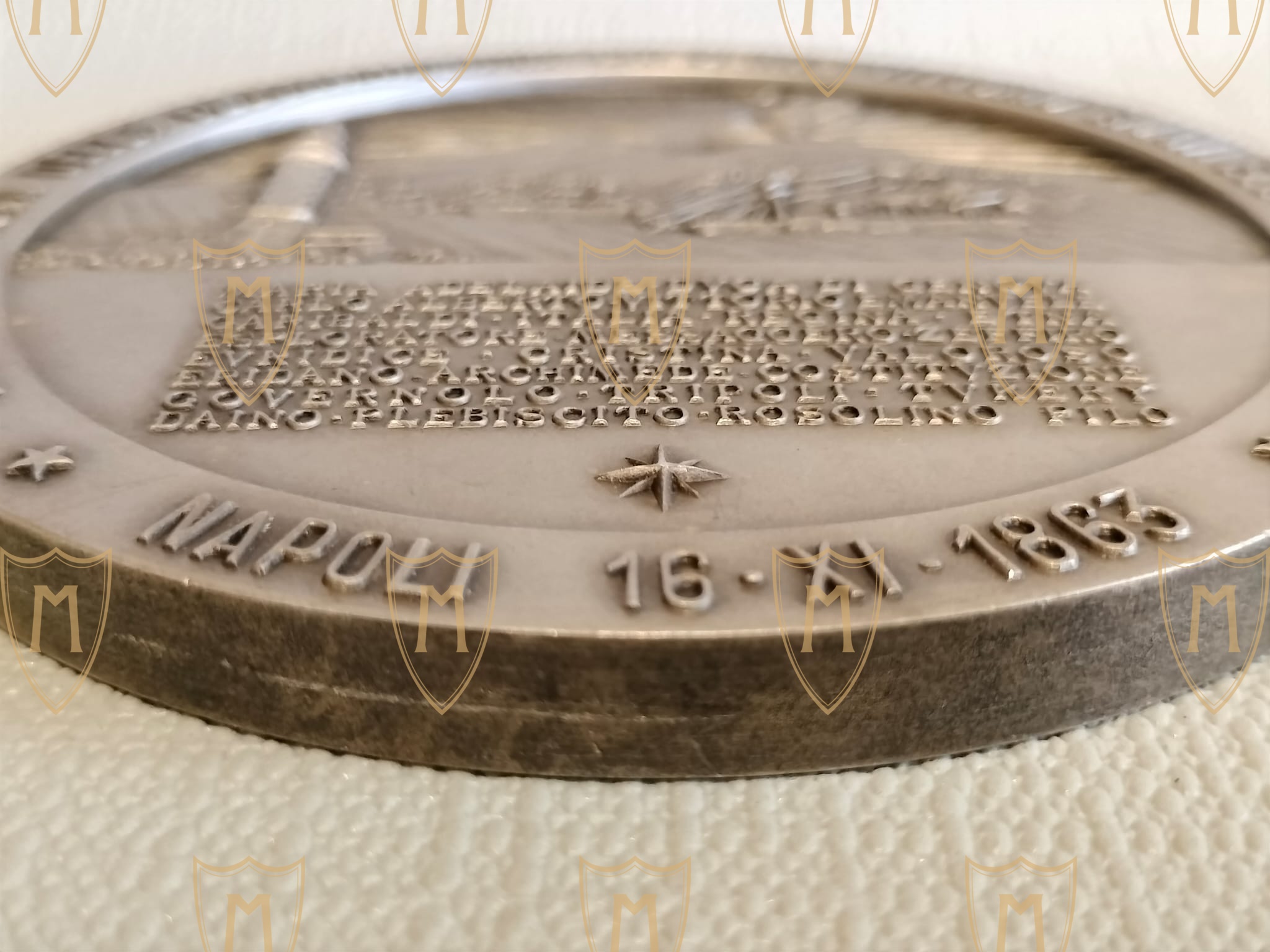 Medaglia Centenario Marina Militare - Napoli - immagine 12