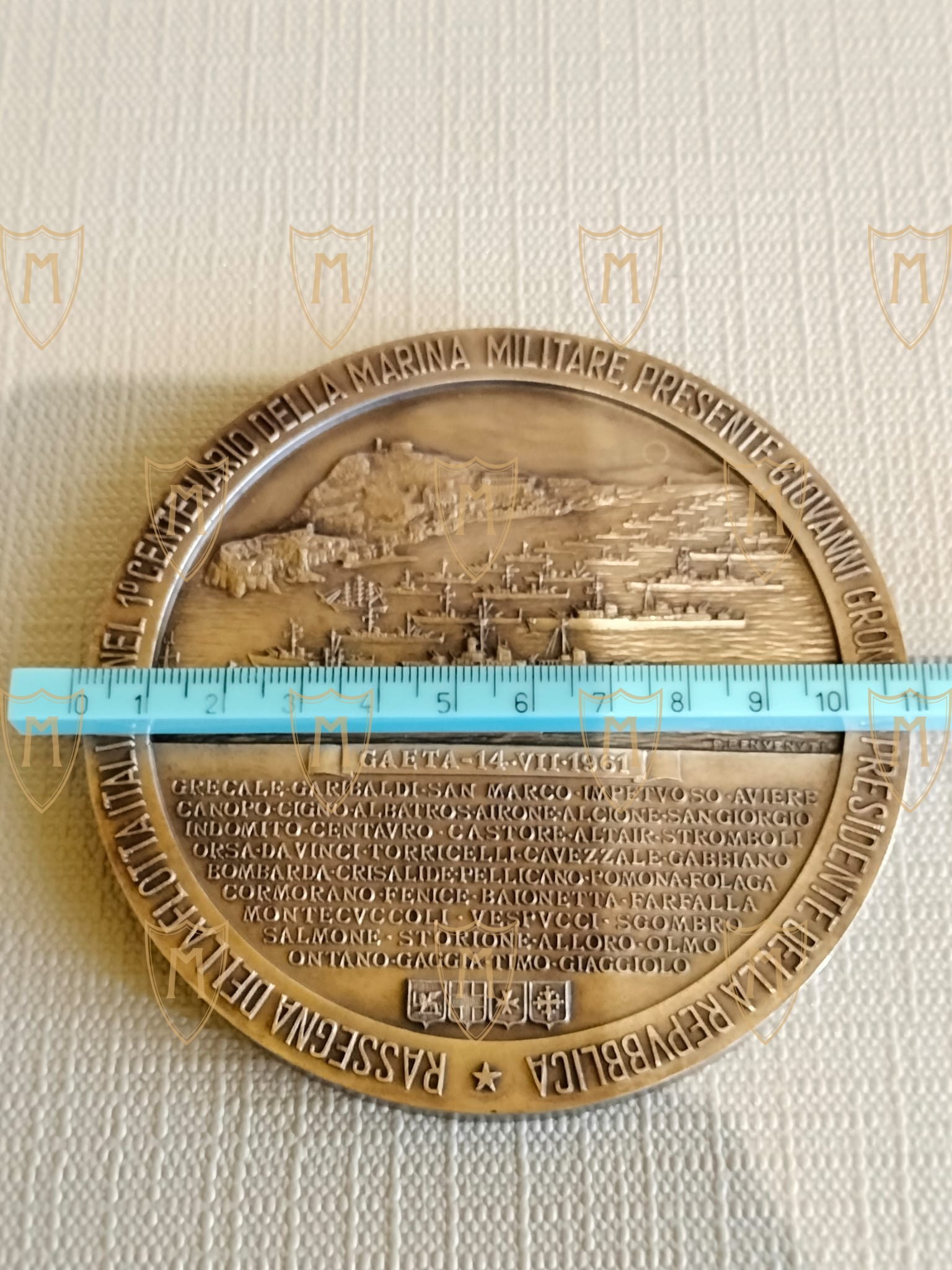 Medaglia Centenario Marina Militare - Napoli - immagine 13