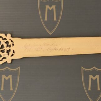 Tagliacarte Legno Intarsiato 1883