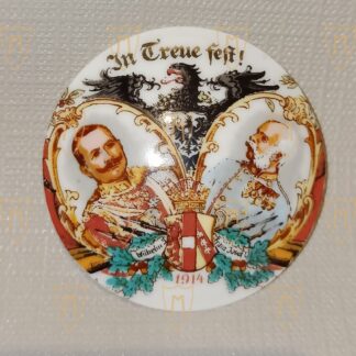 Piattino K.u.K. Ceramica Smaltato 1914