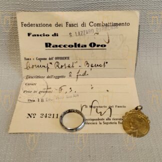 Lotto "oro alla patria"