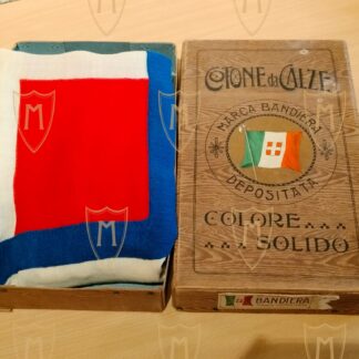 Bandiera sabauda con scatola