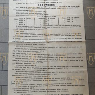 Manifesto Comando Roma RSI