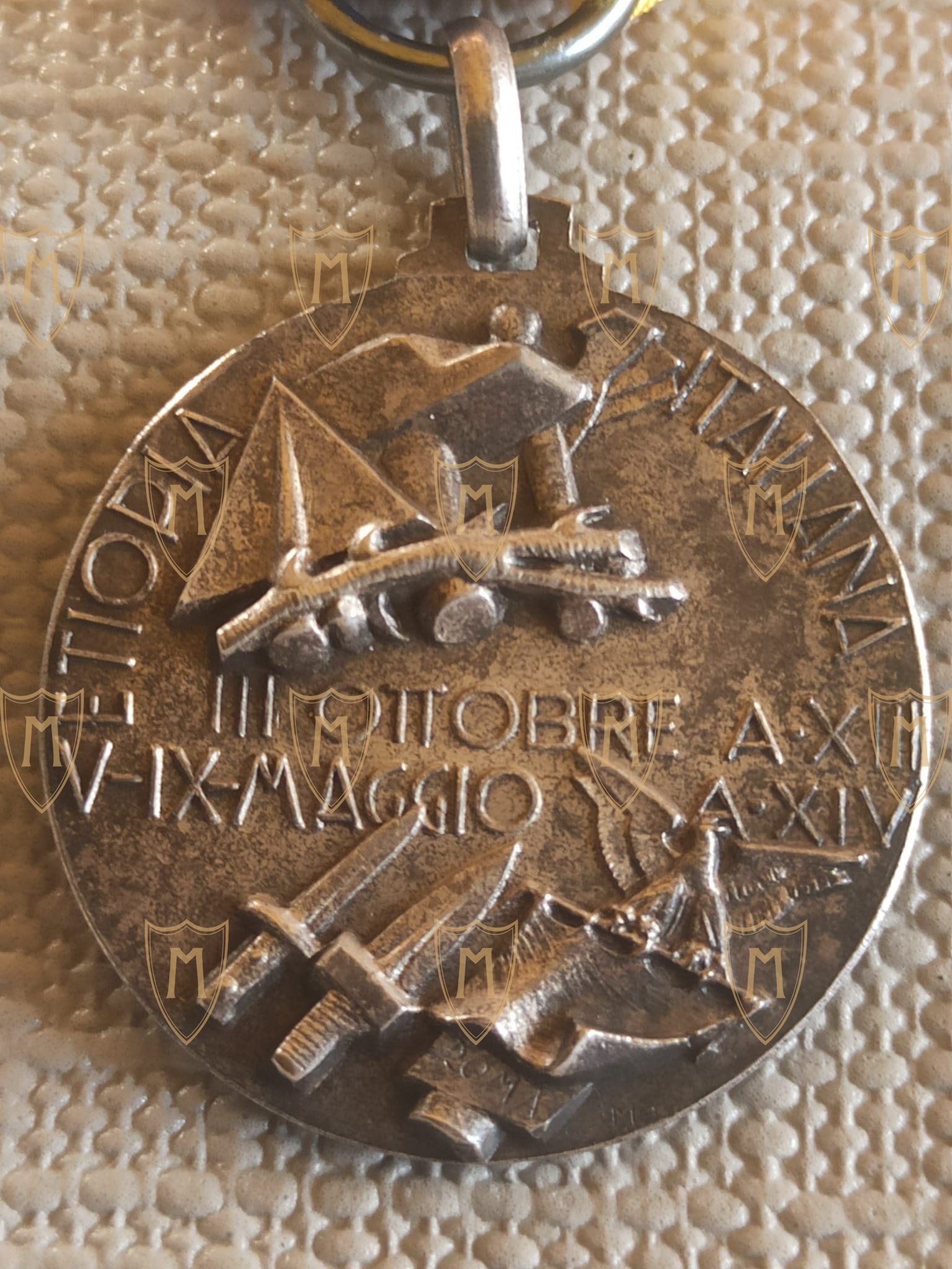 MEDAGLIA COLONIALE ETIOPIA ITALIANA - immagine 7