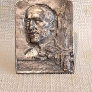 Placca D'annunzio Argentata